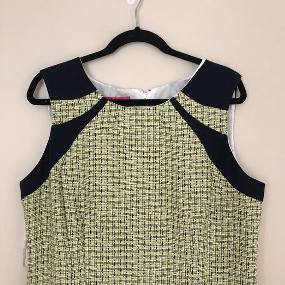 Nine & Co Plus Size Sleeveless Tweed Sheath Dress Size 16 - Picture 5 of 10